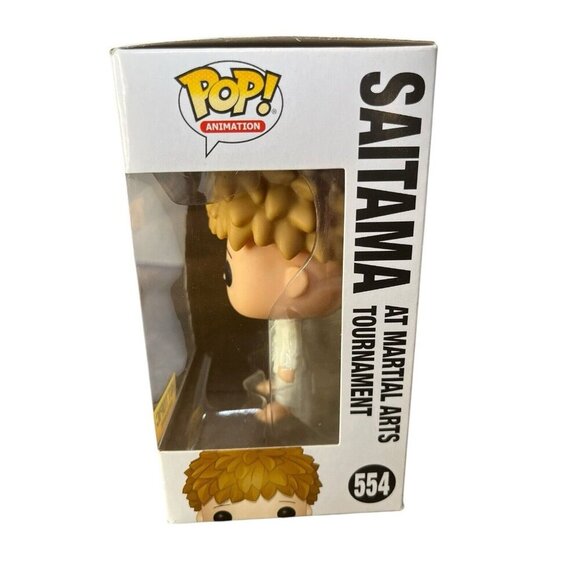 Pop! One Punch Man Saitama at Martial Arts Tournament Hot Topic Exclusive 554 - Picture 4 of 7